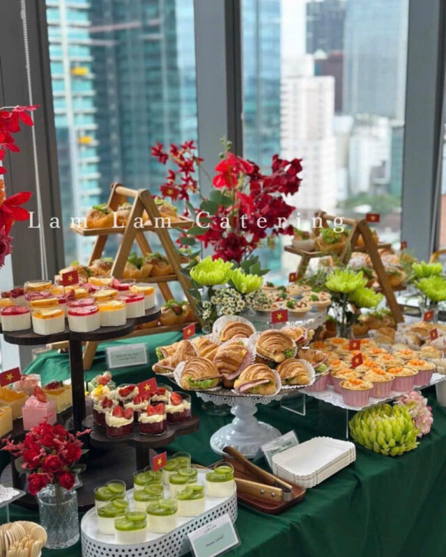 Dịch vụ catering chuyên nghiệp tại Lam Lam Catering