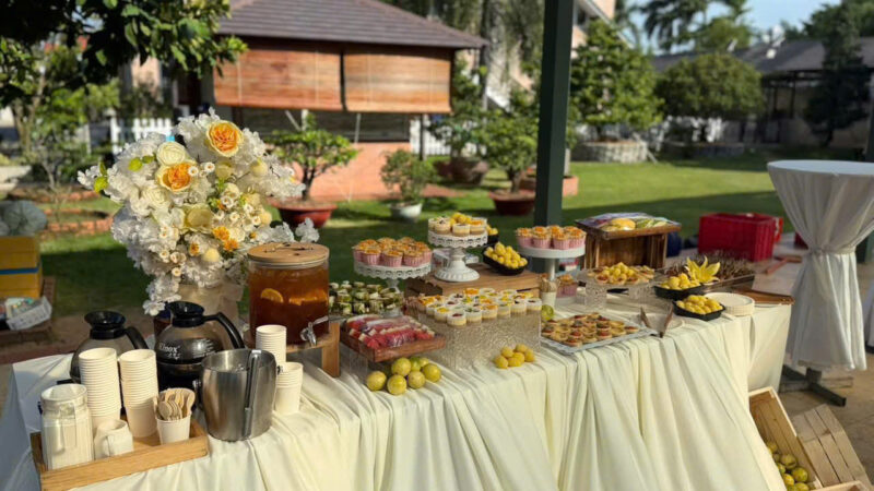 Đội ngũ Lam Lam Catering mang đến dịch vụ Catering chuyên nghiệp, đẳng cấp