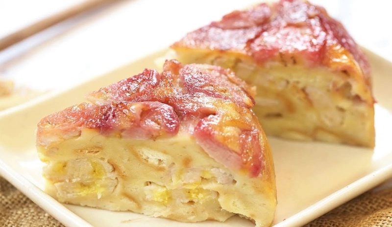 Bánh chuối nướng bằng nồi chiên không dầu