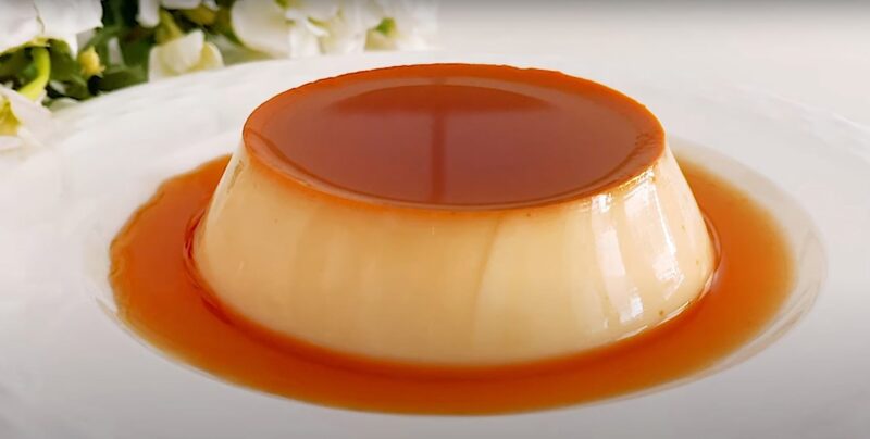 Bánh Flan không cần lò nướng
