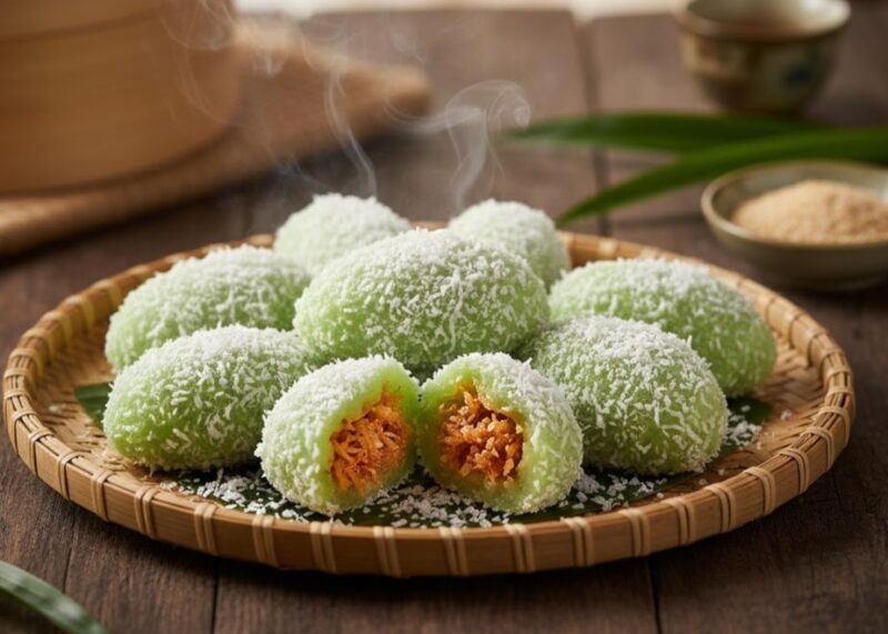 Bánh Khoai Mì Hấp nhân dừa béo bùi