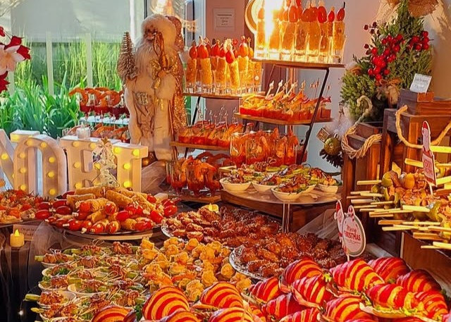 tiệc teabreak dịp Giáng Sinh tại Lam Lam Catering