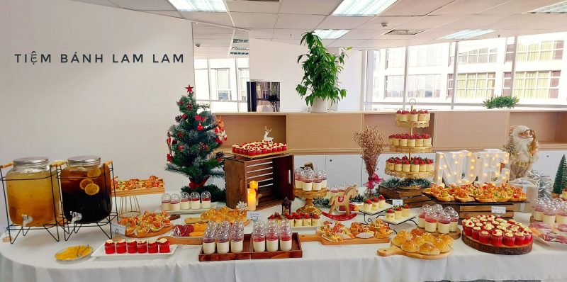 Dịch vụ Teabreak Cake trọn gói tại Lam Lam Catering