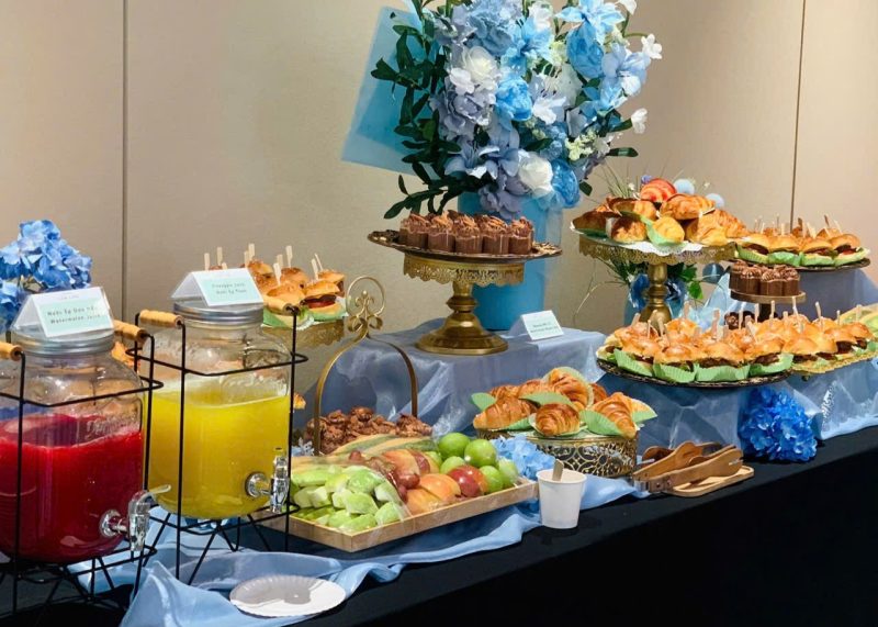 Liên hệ đặt finger food buffet tại Lam Lam Catering