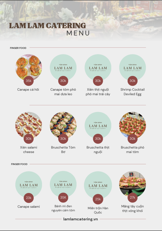 menu finger food 2 lam lam catering