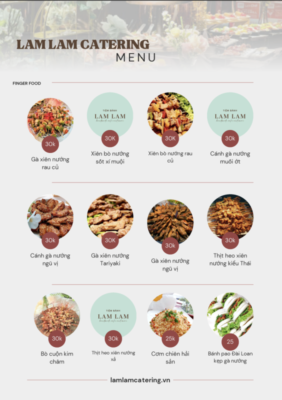 menu finger food 3 lam lam catering