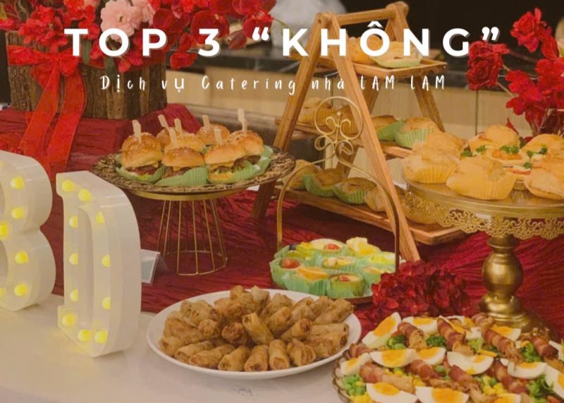 Vai trò của bàn teabreak trong sự kiện doanh nghiệp