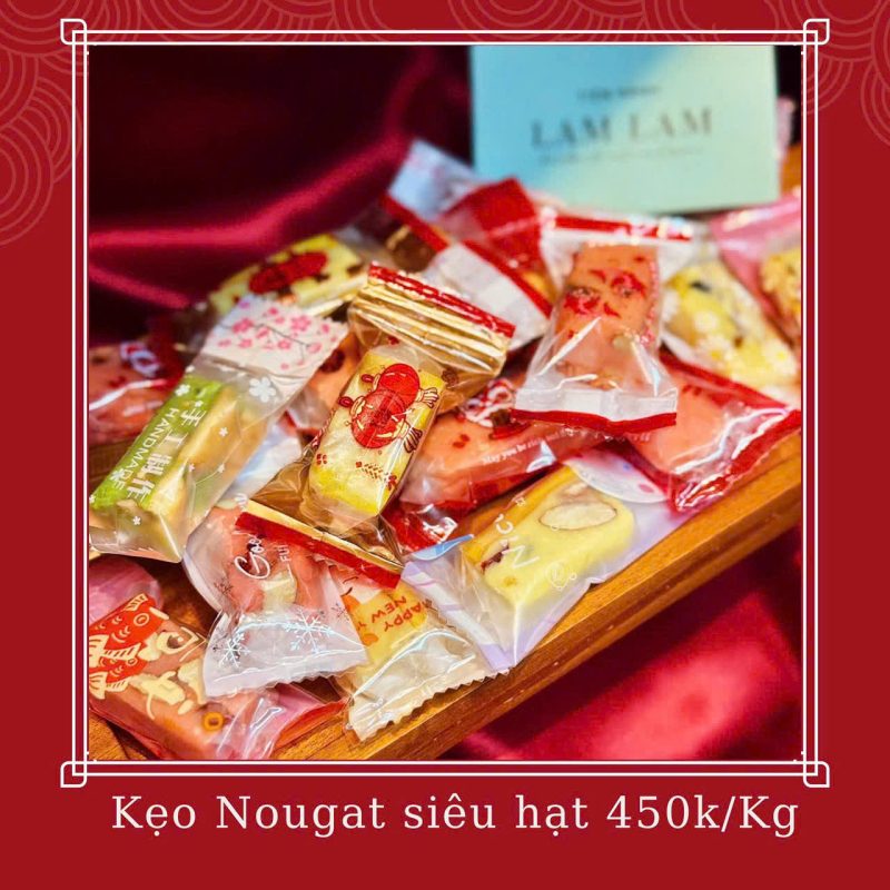 Kẹo nougat homemade