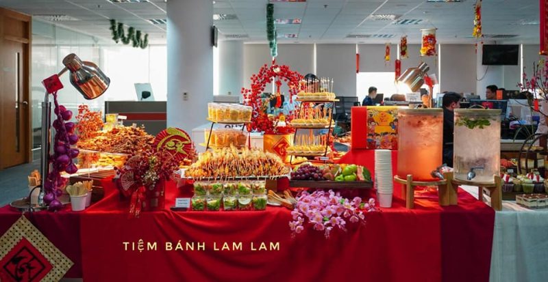 Tiệc công ty teabreak