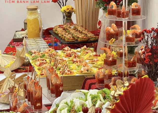 Tiệc teabreak cho lễ kỷ niệm ngày thành lập công ty