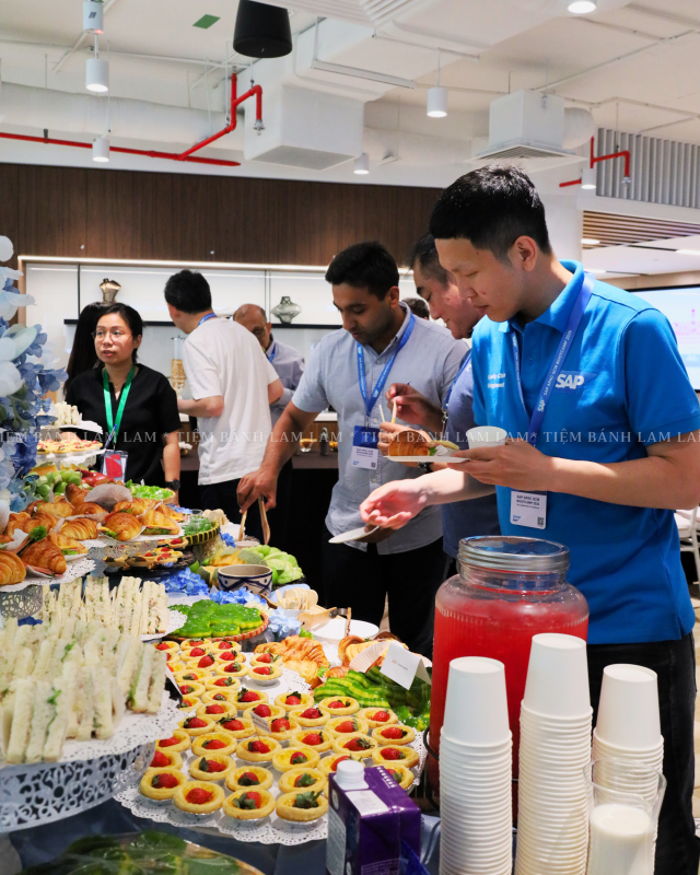 Setup Teabreak Cho SAP APAC SCM Bootcamp 2026 – Chỉn Chu Cho Sự Kiện Quốc Tế
