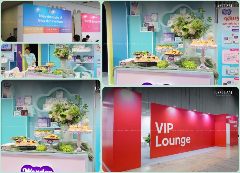 Không Gian Teabreak Ấn Tượng Tại Triển Lãm SECC Cùng Lam Lam Catering
