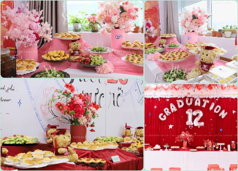 Bàn Tiệc Teabreak Tuổi 18 Tại Trường THPT Trí Đức – Khoảnh Khắc Đáng Nhớ
