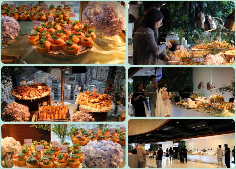 Google & Shopee Và Bàn Tiệc Teabreak Được Chuẩn Bị Bởi Lam Lam Catering