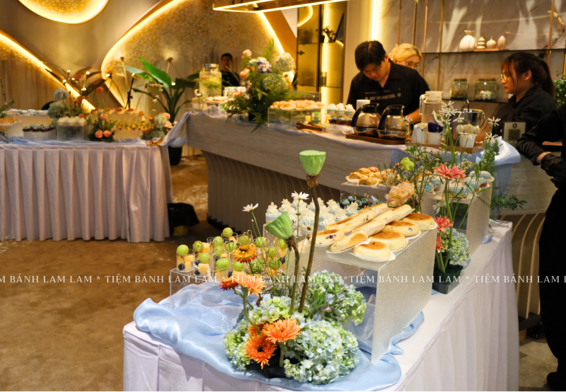 Lam Lam Catering mang đến dịch vụ teabreak chuyên nghiệp