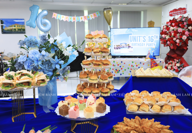 Lam Lam Catering thiết kế tiệc teabreak theo concept sự kiện