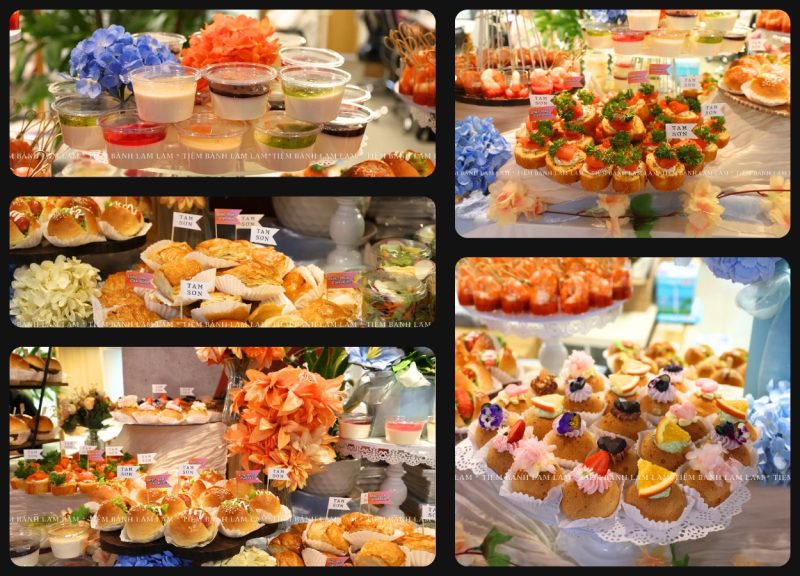 Tiệc finger food trọn gói cùng Lam Lam Catering