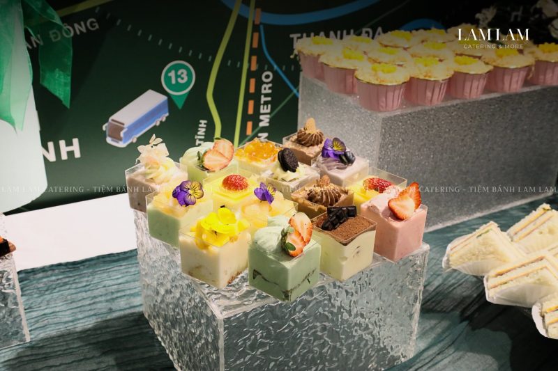Lam Lam Catering cung cấp dịch vụ bánh Teabreak sự kiện chuyên nghiệp
