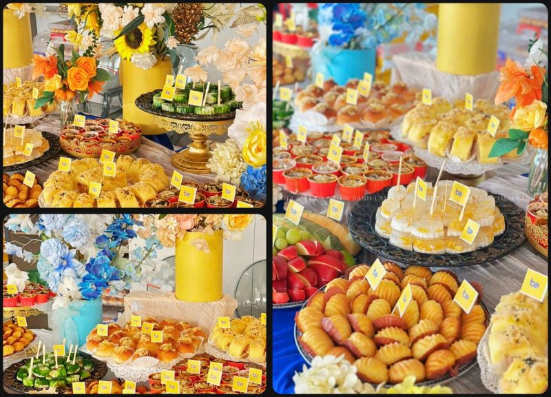 Setup teabreak công ty chỉn chu, phù hợp tinh thần sự kiện