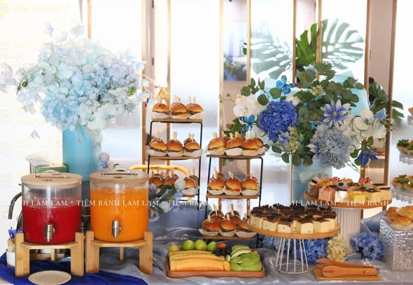 Tiệc teabreak sự kiện IQI Vietnam ở Saigon Marina IFC