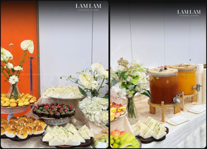 Đặt Teabreak sự kiện giáo dục cùng Lam Lam Catering
