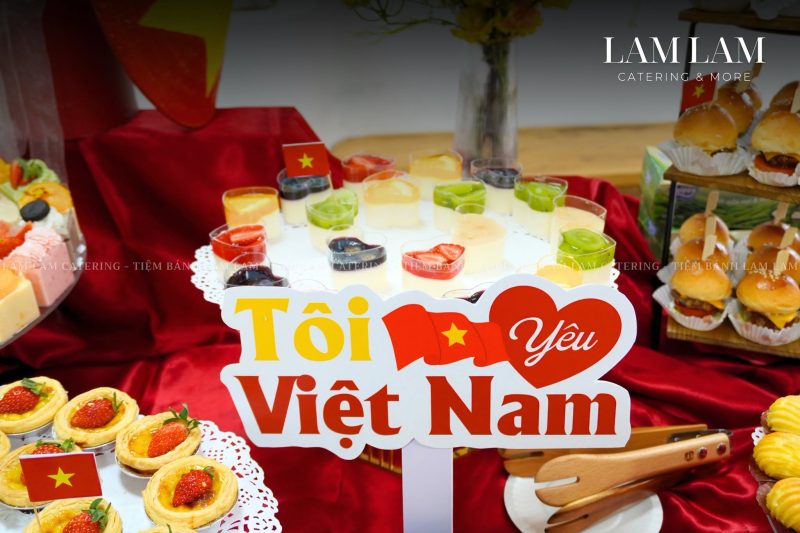 Đặt tiệc Quốc Khánh trọn gói cùng Lam Lam Catering