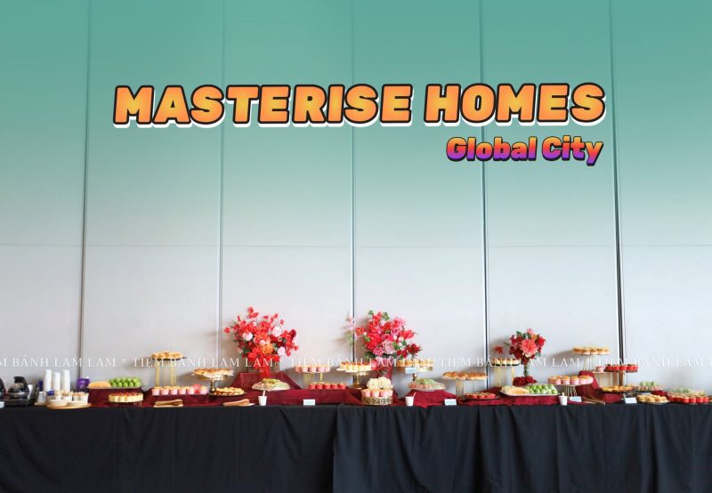 Teabreak Masterise Homes – Không Gian Tiệc Nhẹ Cao Cấp Cho Sự Kiện Đẳng Cấp