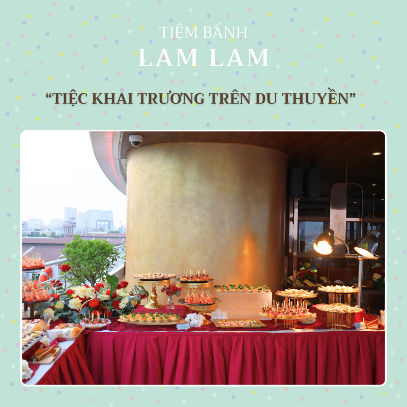 Lam Lam Catering Đồng Hành Cùng Lễ Khai Trương Trên Du Thuyền Sea Star Cruise