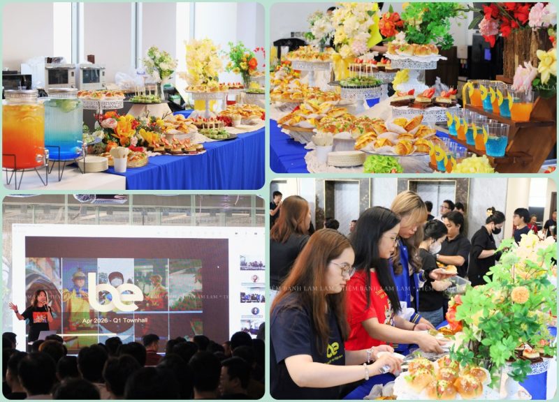 Tiệc Teabreak Sự Kiện Be Group – Phục Vụ Gần 400 Nhân Sự Chuyên Nghiệp Và Chỉn Chu