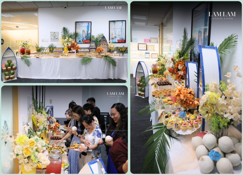 Teabreak Summer Tại DKSH – Không Gian Tiệc Mùa Hè Rực Rỡ Sắc Màu