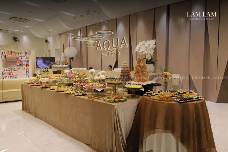 Teabreak Lễ Kỷ Niệm Aqua Clinic Với Setup Sang Trọng